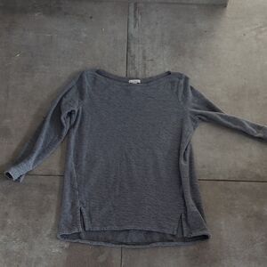 Gap Grey Lightweight Sweater Top Size XS